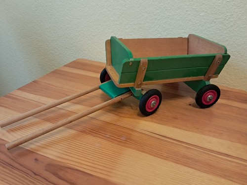 Holz anhänger pferdegespann - holz,