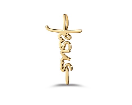Jesus kreuz anhänger silber - kreuz,