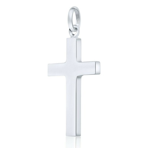 Kreuz anhänger groß massiv - kreuz,