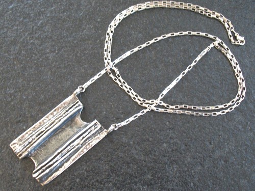 Kette silber 925 mit großem - kette,