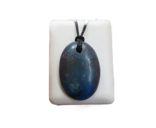 Großer azurit cabochon - großer,
