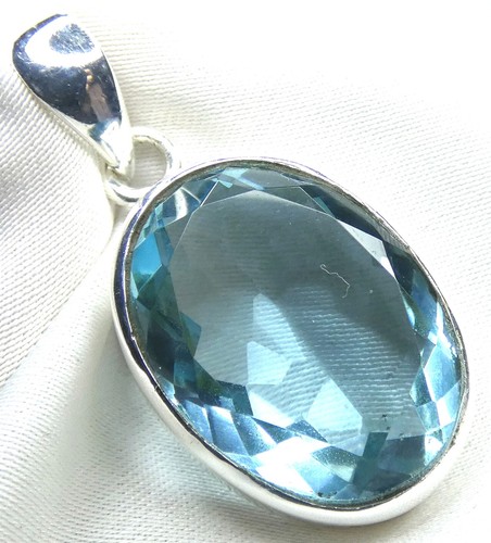 Anhänger blautopas 925 - 💎anhänger,