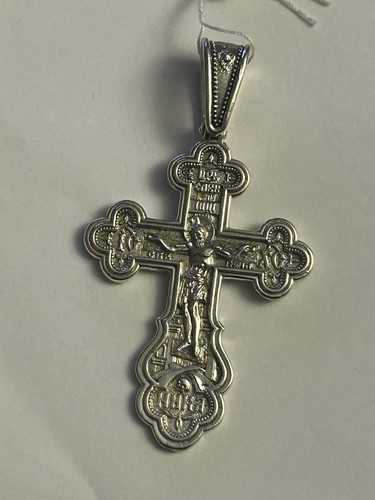 925er silber kreuz anhänger - kreuz,