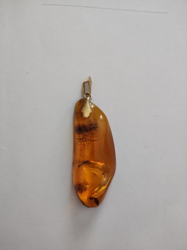 Anhänger kette bernstein - anhänger,