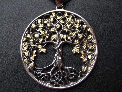 Lebensbaum gross 925 silber - lebensbaum,