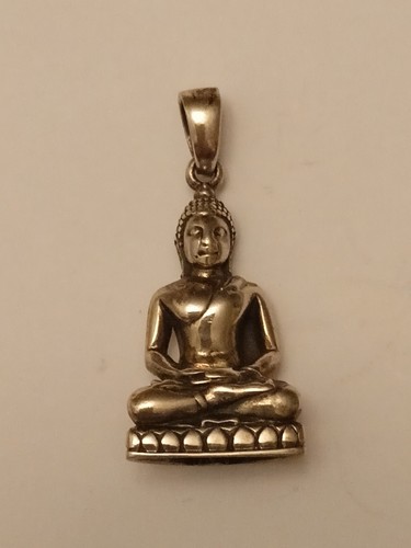 Großer buddha anhänger 925 - großer,