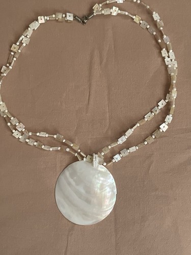 Perlmutt kette großer - perlmutt, muschel